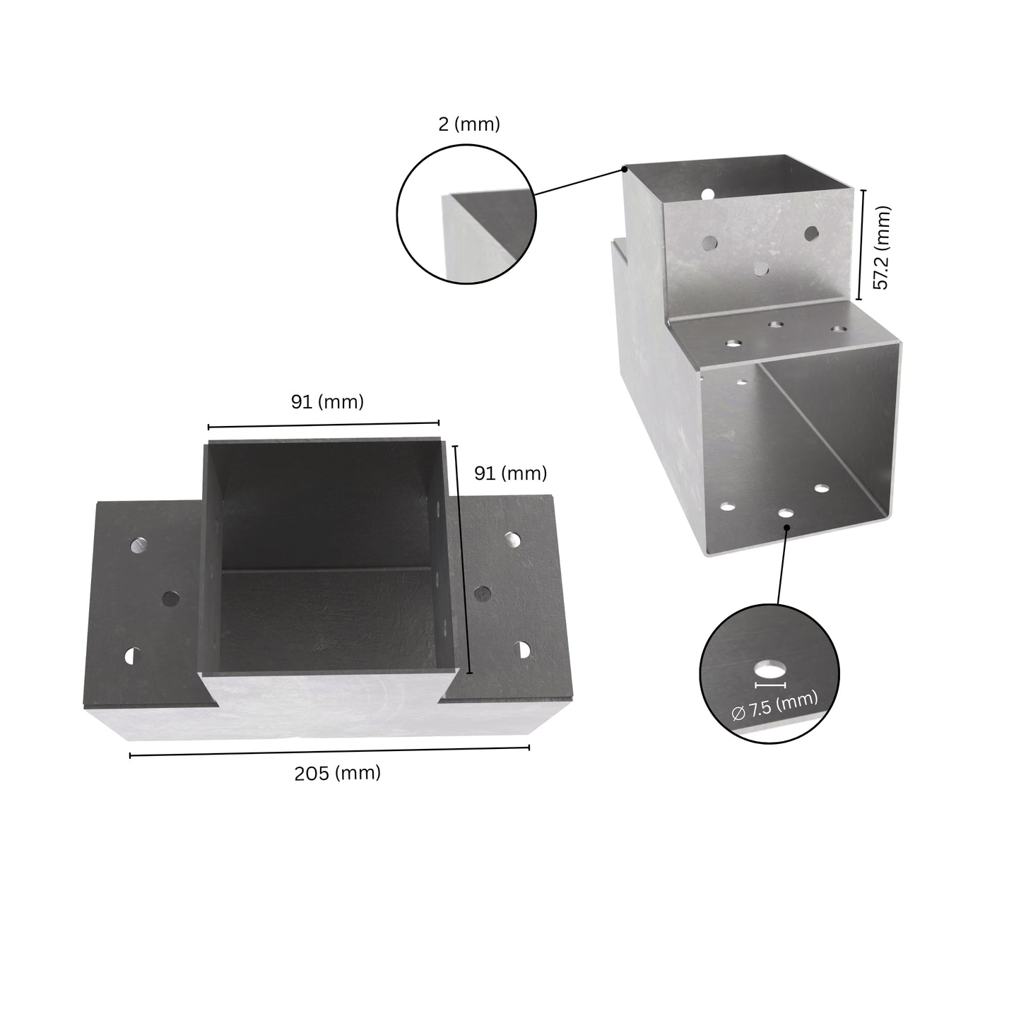 Pergola Bracket | Post Connectors T