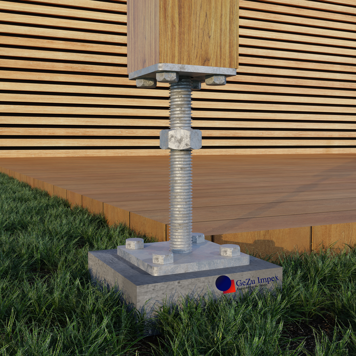 Adjustable Post Support