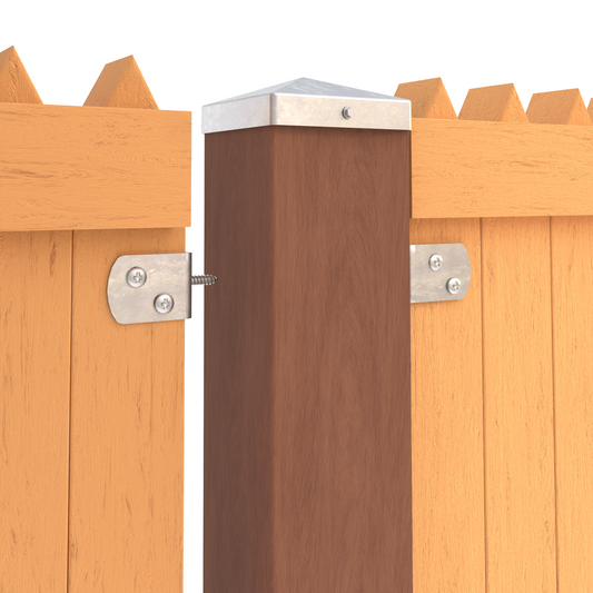 L braid fence holder