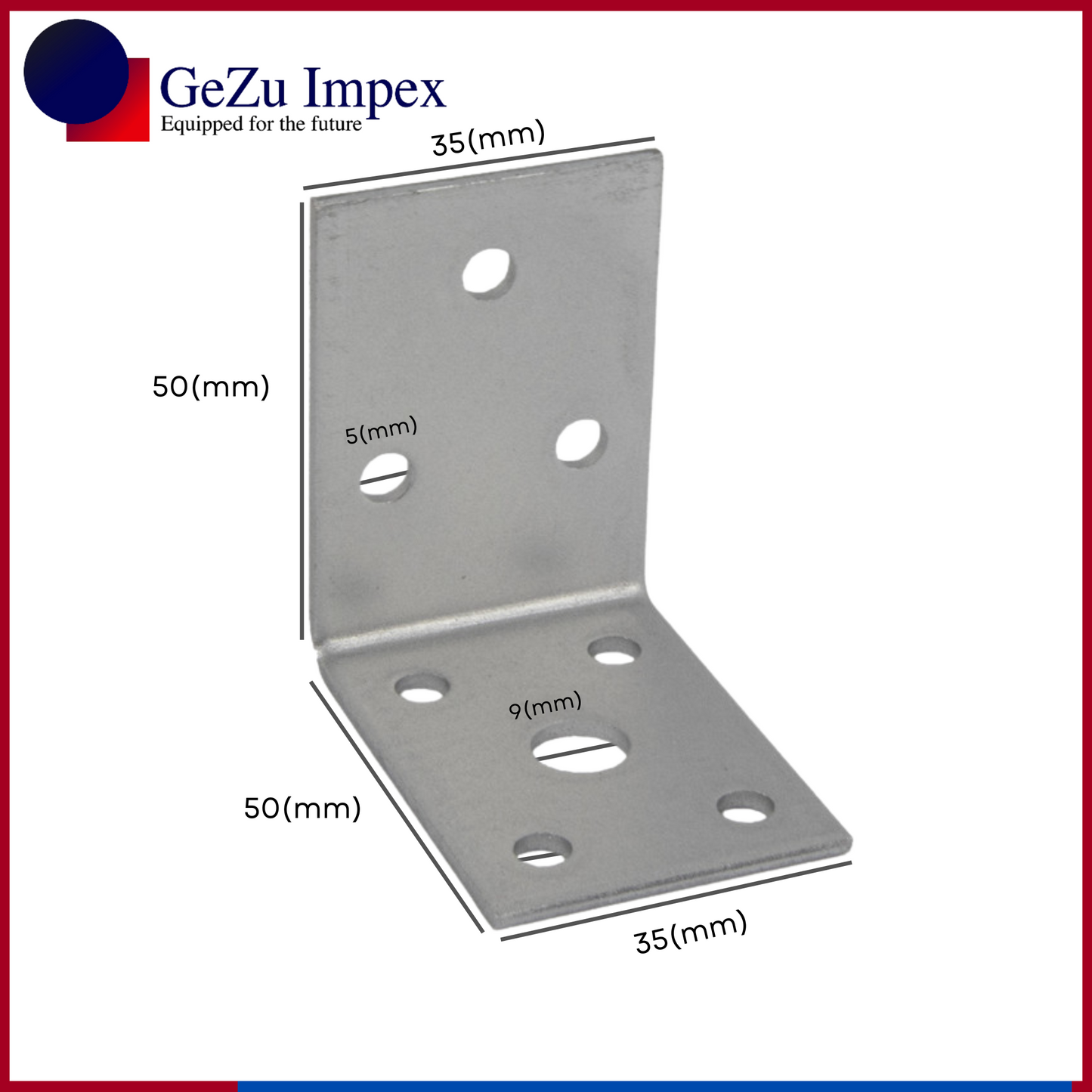 Angle Bracket perforated corner braces brackets connector wood