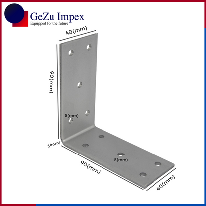 Angle Bracket perforated corner braces brackets connector wood