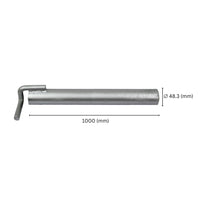 Scaffolding wall tie anchor tube