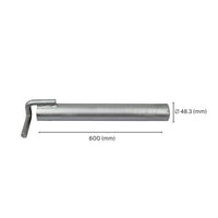 Scaffolding wall tie anchor tube