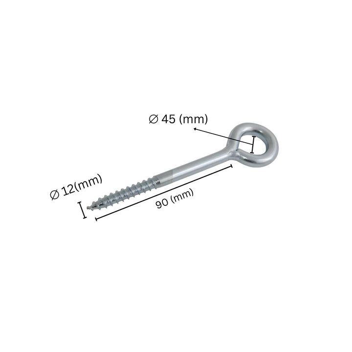 Scaffolding Eye Bolts 90mm – Pack of 12